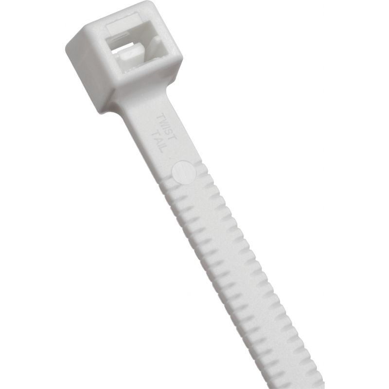 Catamount Twist Tail Cable Tie White