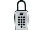 Master Lock Push Button 5-Key Safe 3-1/2 In. H. X 2-1/4 In. W. X 1 In. D., Black