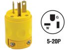 Leviton Commercial Grade Cord Plug Yellow, 20
