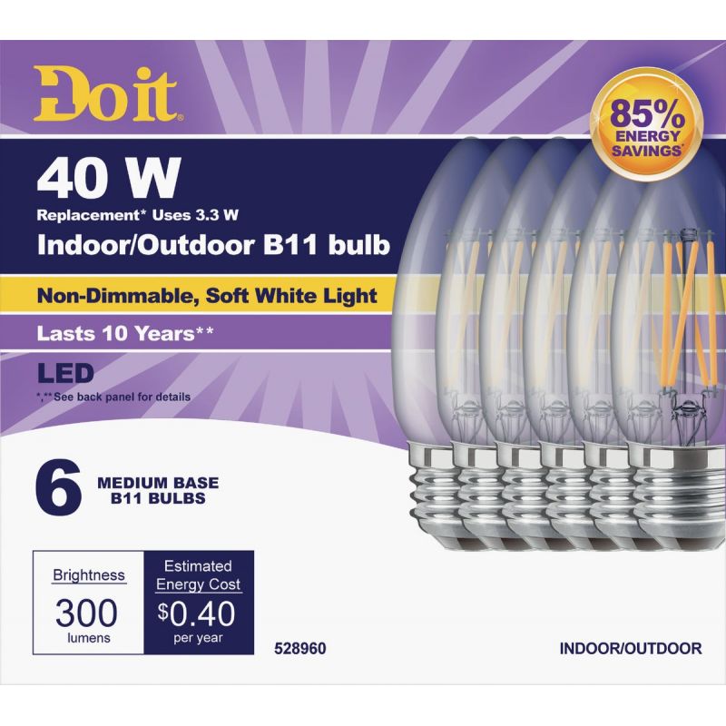 Do it B11 Medium LED Decorative Light Bulb