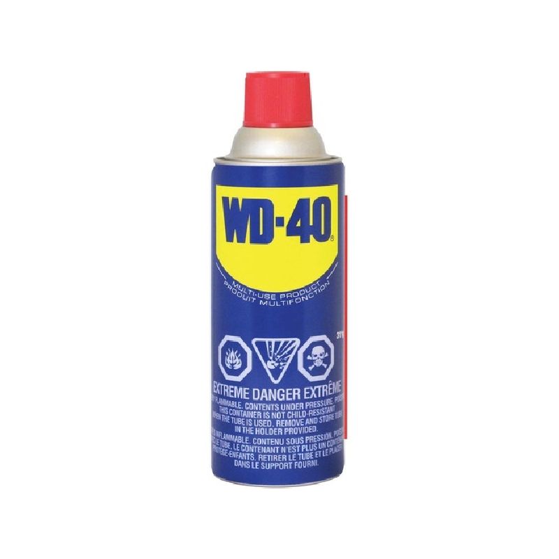 WD-40 01218 Lubricant, 155 g, Aerosol Can, Liquid Light Amber (Pack of 12)