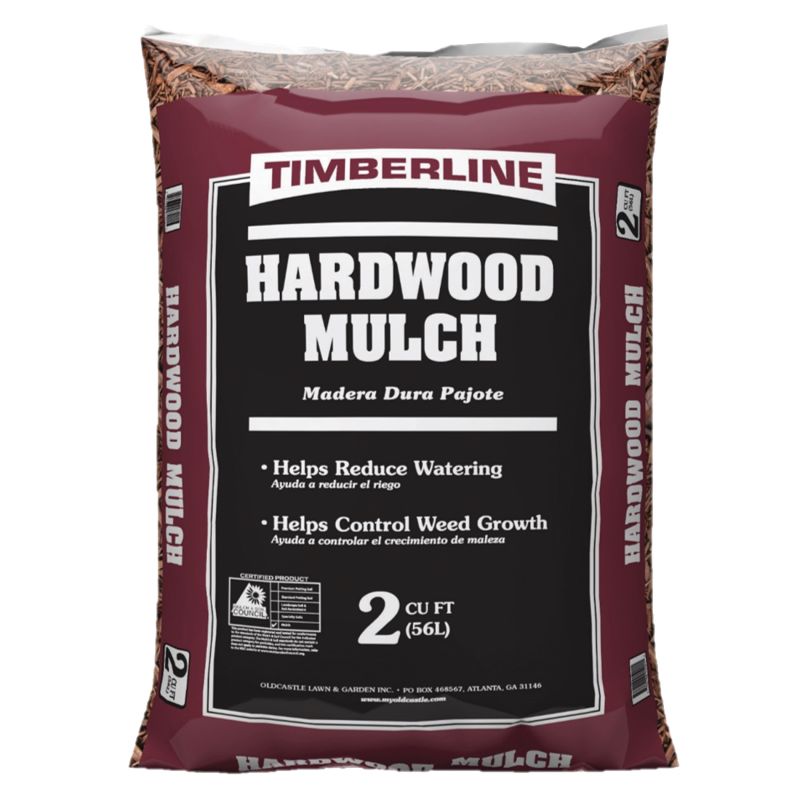 TIMBERLINE 52055476 Hardwood Mulch, 2 cu-ft Bag