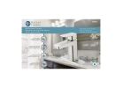 Boston Harbor Lavatory Faucet, 1.2 gpm, 1-Faucet Handle, 1, 3-Faucet Hole, Metal/Plastic, Brushed Nickel Brushed Nickel