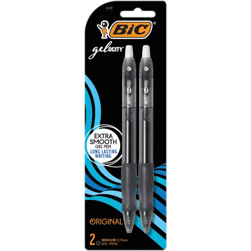 Bic Velocity Gel Retractable Pen Black