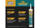 Liquid Nails Advanced Tub Surround &amp; Shower Wall Adhesive 9 Oz.