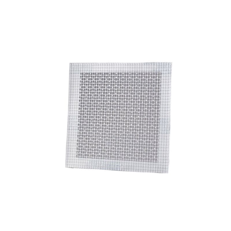 Hyde 18204 Drywall Patch, 4 in L, 4 in W, White White