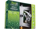 Best Garden Metal Sled Impulse Sprinkler Gray