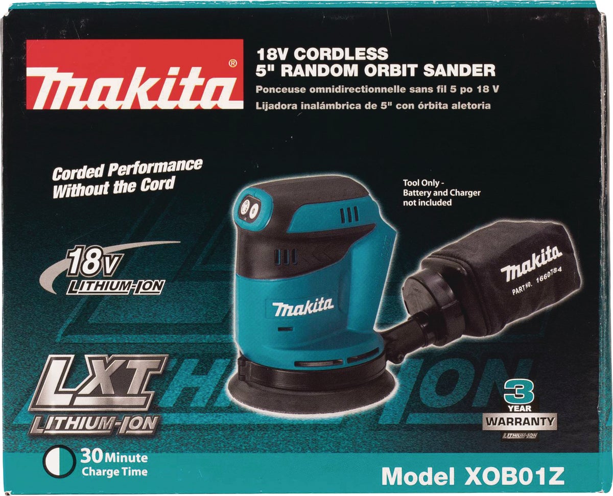 Buy Makita 18V LXT Lithium-Ion Cordless Random Orbit Sander - Tool