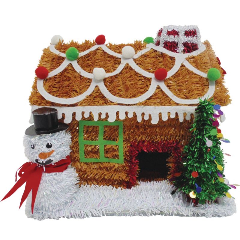 Youngcraft Tabletop Gingerbread House Holiday Decoration (Pack of 4)
