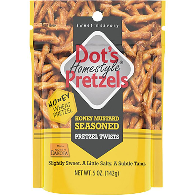 Dot&#039;s Honey Mustard Pretzels 5 Oz. (Pack of 10)