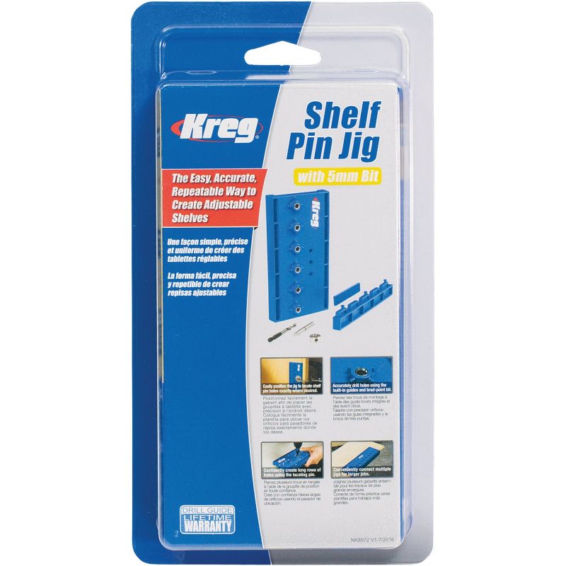 Kreg Shelf Drilling Pocket Hole Guide