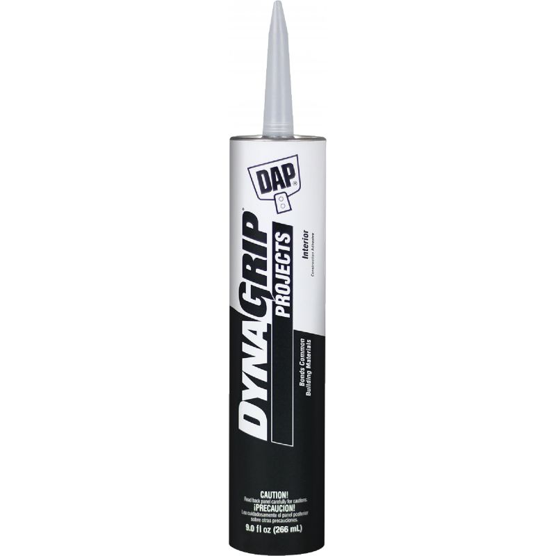 DAP DynaGrip Projects Construction Adhesive Tan, 9 Oz. (Pack of 12)