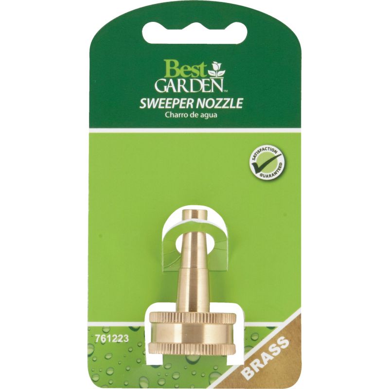 Best Garden Brass Sweeper Nozzle Brass