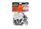 Keeper 06303 Bungee Cord, 24 in L, Rubber, Hook End (Pack of 6)