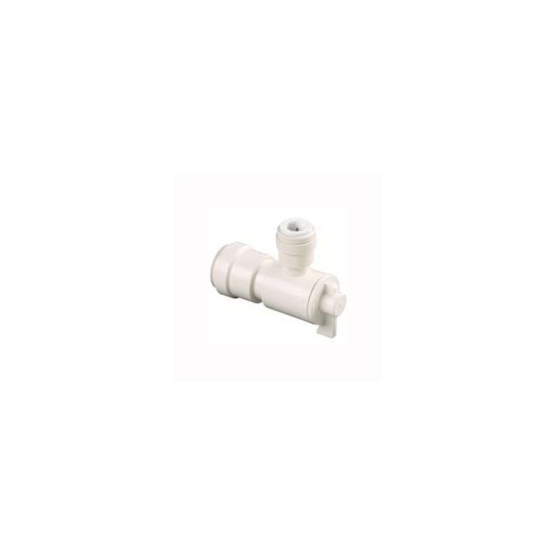 Watts 3556-1008/P-678 Angle Valve, 1/2 x 3/8 in Connection, Sweat x Sweat, 250 psi Pressure, Thermoplastic Body Off-White