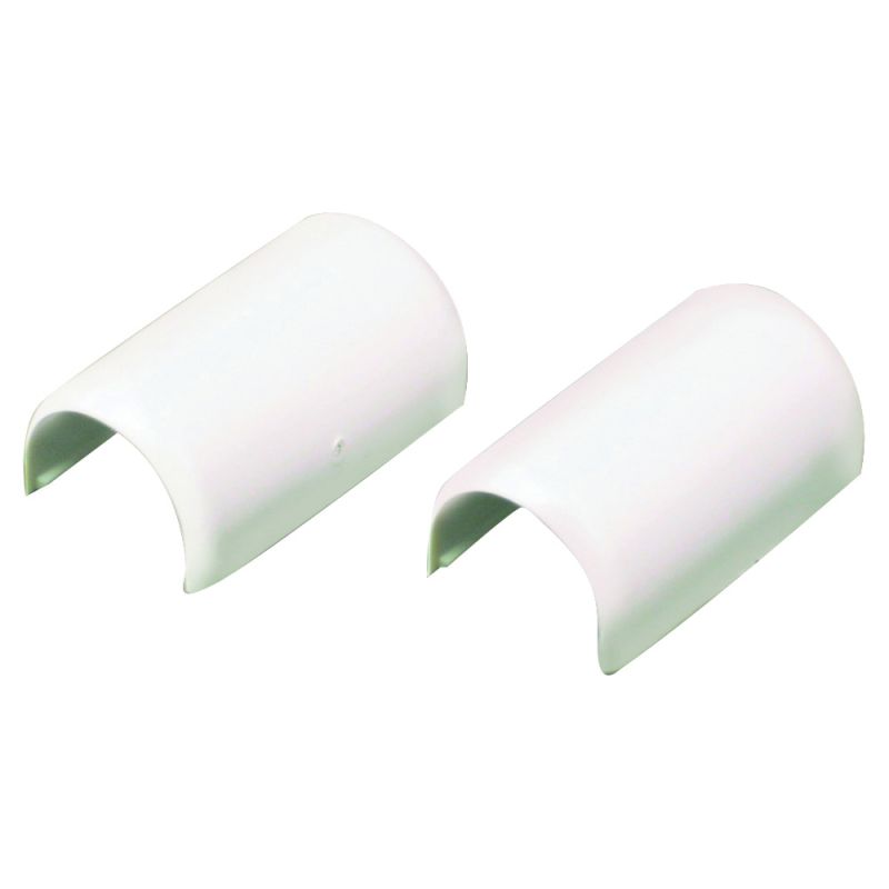 Wiremold C19 Coupling Channel, PVC, White White