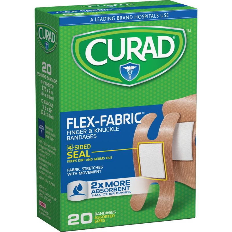 Curad Flex-Fabric Finger &amp; Knuckle Bandages