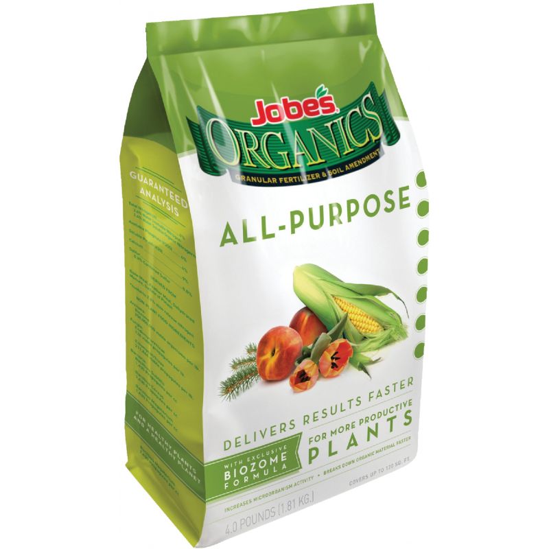 Jobes All-Purpose Organic Dry Plant Food 4 Lb.