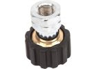Forney Female Screw Pressure Washer Coupling M22F X 1/4 In.