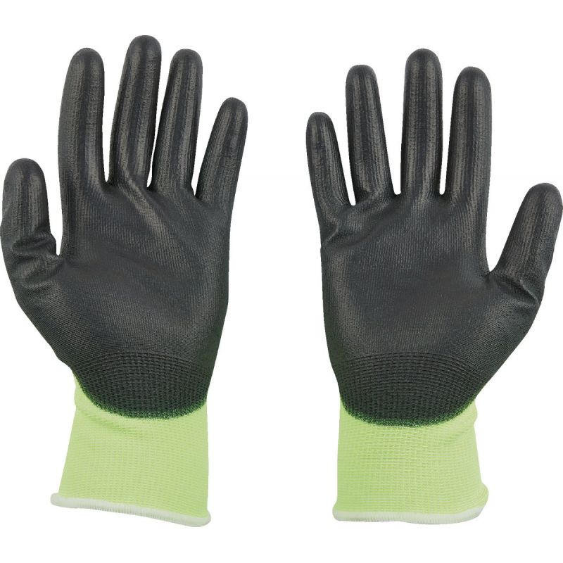 Milwaukee Cut Level 1 Coated Gloves XL, Yellow