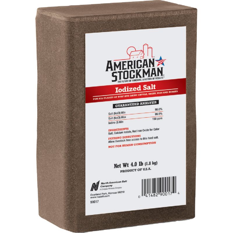 American Stockman Iodized Salt Block (Pack of 15)
