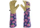 Miracle-Gro Pruning Garden Gloves S/M, Blue Floral
