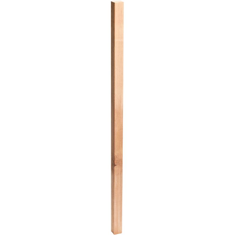 Real Wood Products Cedar Baluster Natural, Square (Pack of 24)