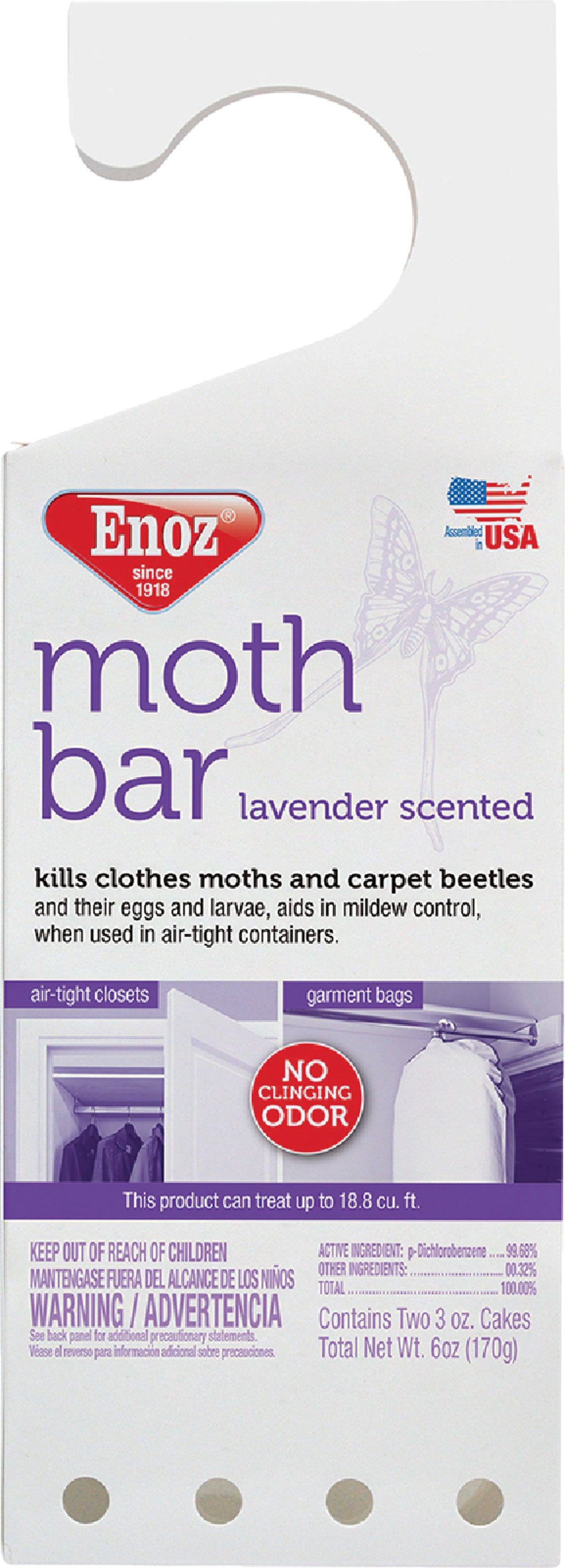 Reefer-Galler SLA Cedar Scented Moth Repellent Spray - Kills Moths