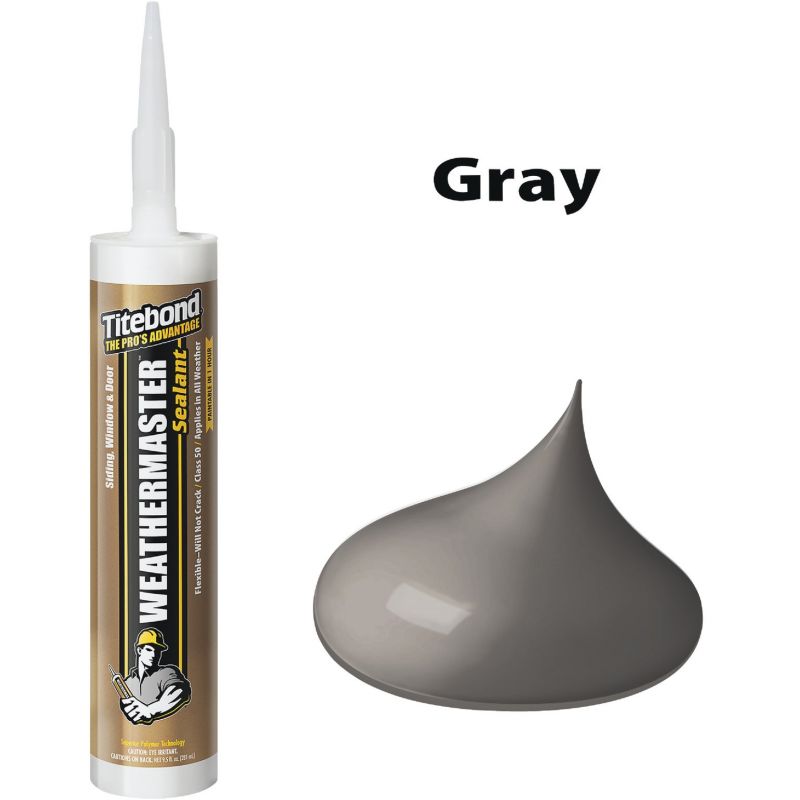 Titebond WeatherMaster Polymer Sealant 10.1 Oz., Gray