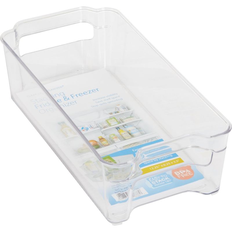 Dial Industries Clear-ly Organized Stacking Organizer Clear
