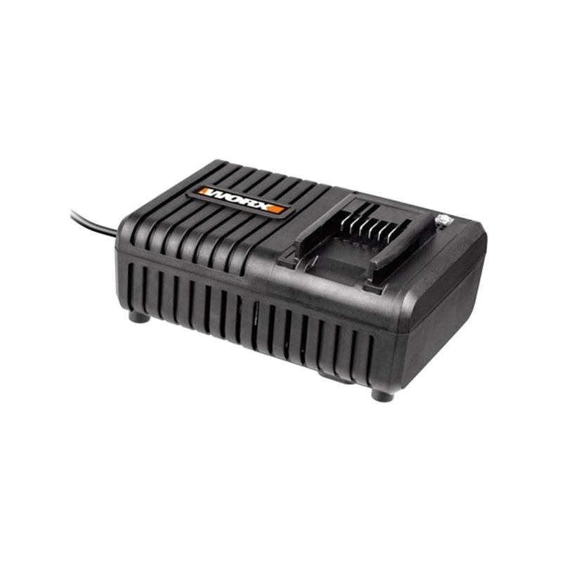 Worx WA3835 Battery Charger, 20, 18 V Output, 25 min Charge, Battery Included: No