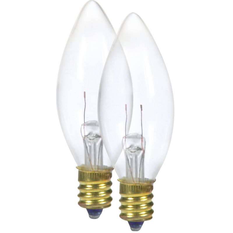 J Hofert Replacement Candle Light Bulb Clear