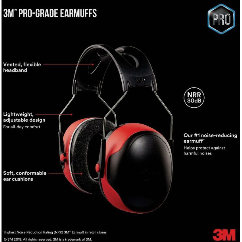 3M Pro-Grade Earmuffs