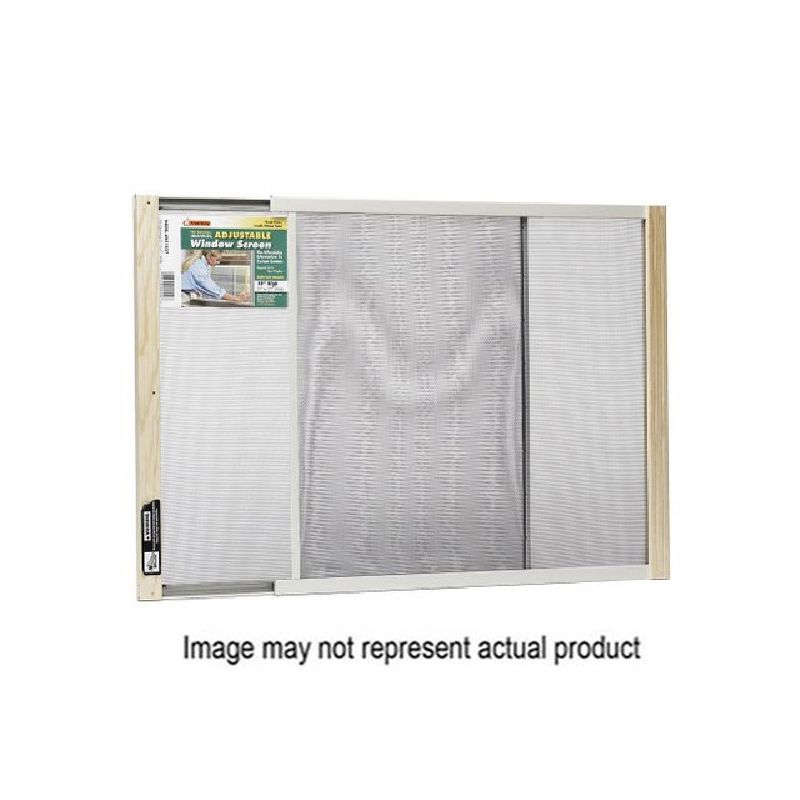 Frost King AWS1145 Window Screen, 25 to 45 in L, 10 in W, Aluminum/Polyethylene