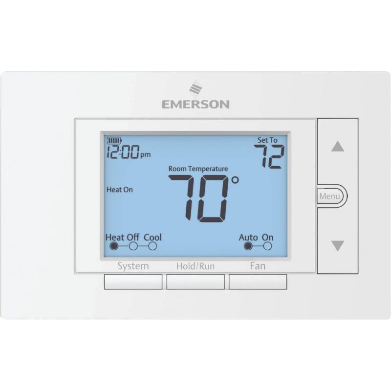 White Rodgers Universal 7-Day Programmable Digital Thermostat White