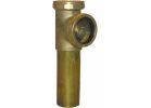 Lasco Brass End Outlet Tee 1-1/2 In.