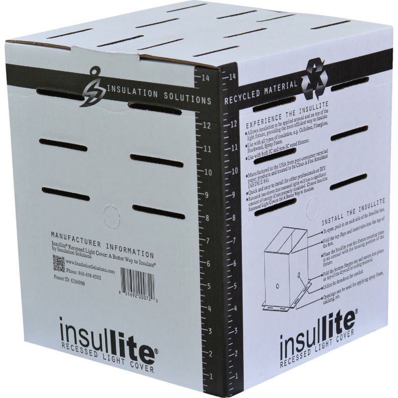 Insullite Recessed Vented Light Cover
