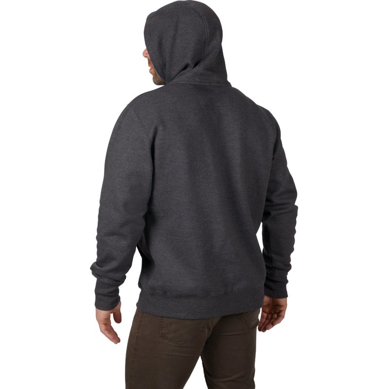 Milwaukee Heavy-Duty Hooded Sweatshirt M, Gray