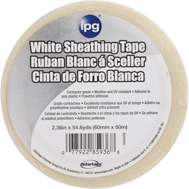 IPG Sheathing Tape 2-1/2 In. X 55 Yds., White