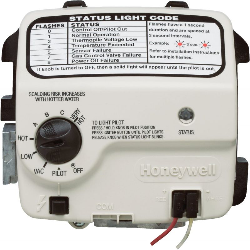 Reliance Honeywell Gas Control Water Heater Thermostat