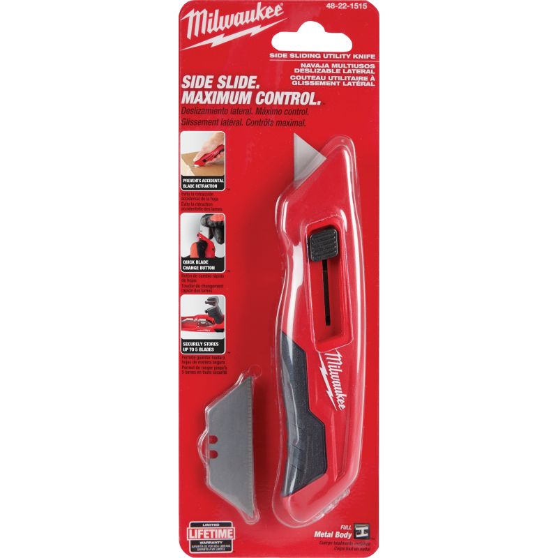 Milwaukee Sliding Utility Knife Red/Black