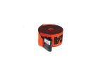 ANCRA 43795-90-30 Winch Strap with Flat Hook, 4 in W, 30 ft L, 5400 lb Working Load, Polyester, Orange Orange