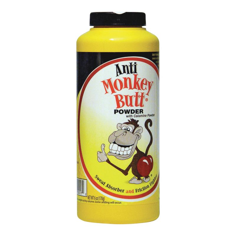 Anti Monkey Butt 817006 Anti-Friction Powder, Powder, 6 oz Bottle