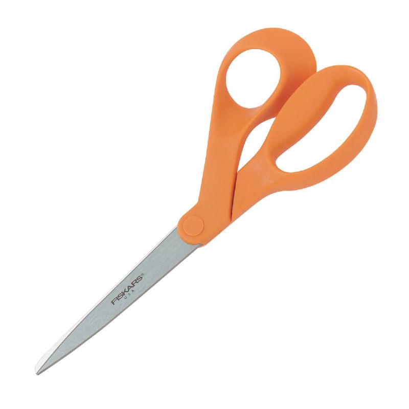 Fiskars Scissors 8 inch Left Hand, Orange