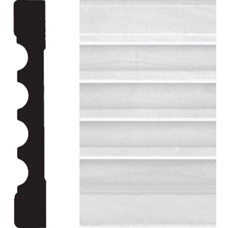 House of Fara MDF Casing White (Pack of 3)