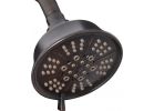 Home Impressions ABS 5-Spray Fixed Showerhead