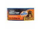 Gorilla All Weather 110418 Permanent Tape, Roll, 10 yd L, 1.88 in W, Polyethylene, Black Black