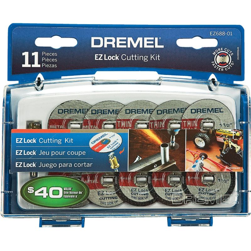 Dremel EZ Lock Cutting Rotary Tool Accessory Kit
