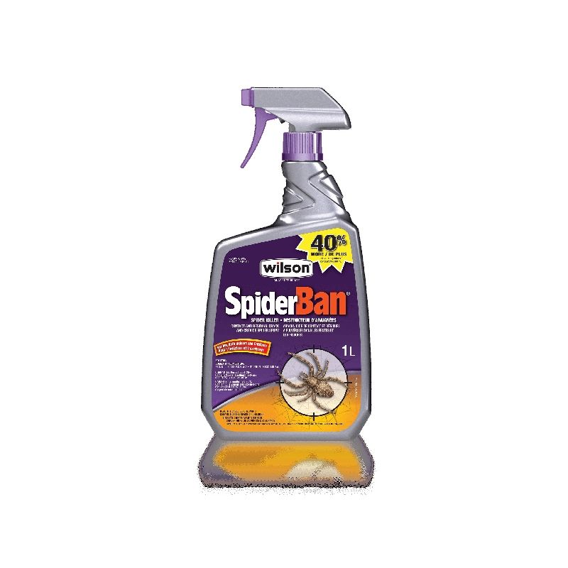 Wilson 7306360 Spider Killer, Liquid, Spray Application, 1 L