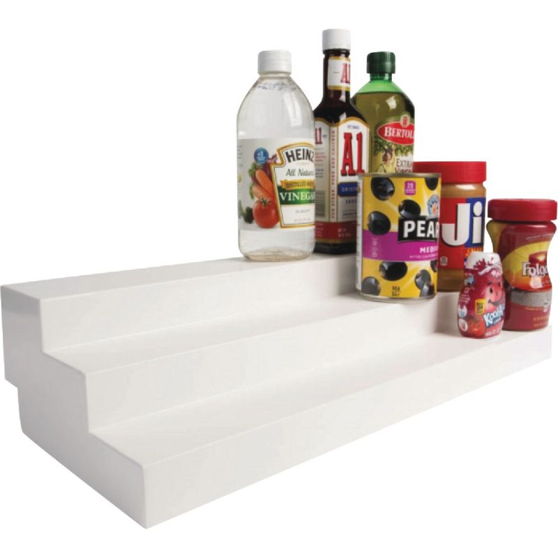 Dial Industries Expand-A-Shelf Cabinet Organizer White